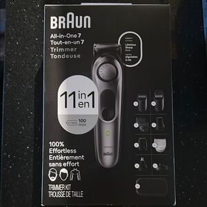 Black 11-in-1 Grooming Tool with Ergonomic Design